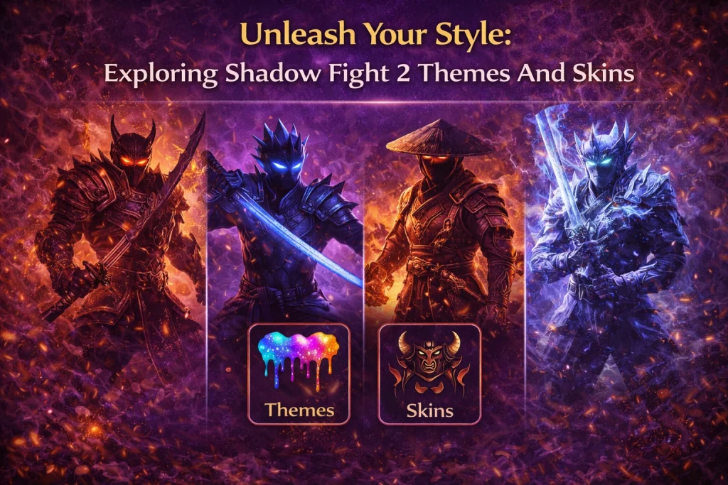 Unleash Your Style:Exploring Shadow Fight 2 Themes And Skins 1 shadow fight 2 themes skins