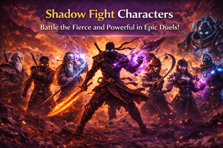 Shadow Fight 2 Characters You Need to Know! 4 shadow fight characters
