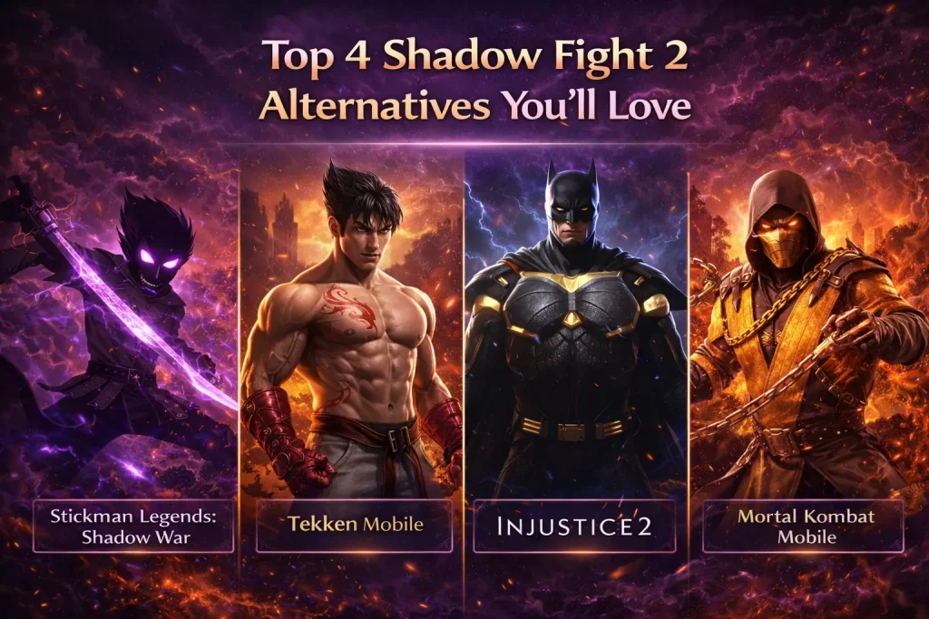Top 4 Shadow Fight 2 Alternatives You’ll Love 1 shadow fight Alternatives